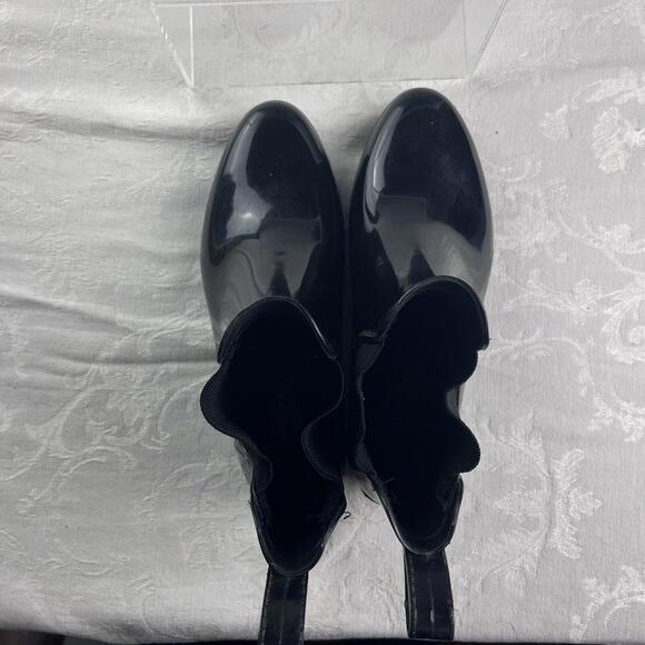 Storm By Cougar Rain Boots Womens Size 7 Chelseas Waterproof Rubber Ankle Boots - Picture 6 of 9